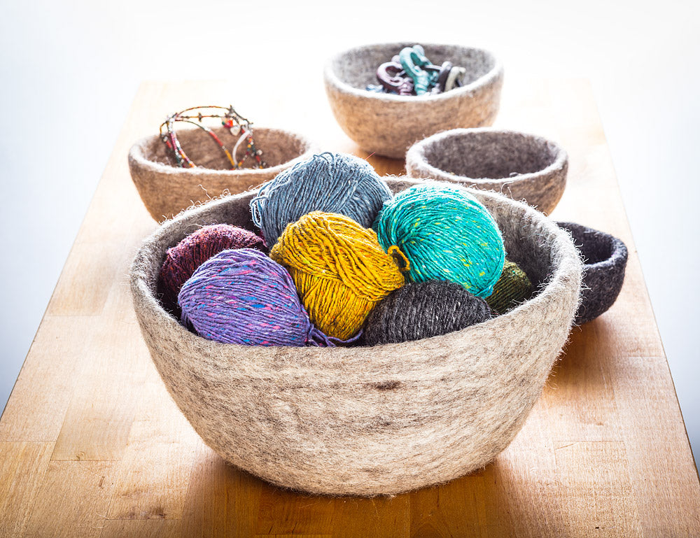 Nesting Bowl Set Natural Shades