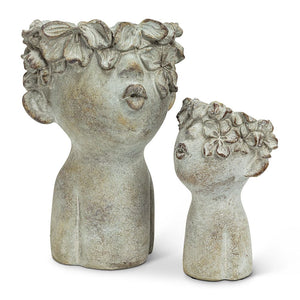 Small Kissing Face Planter
